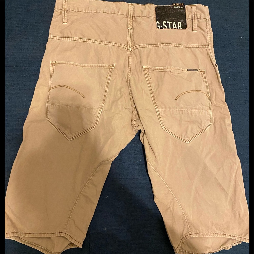 Men’s G-Star shorts size 33 khaki